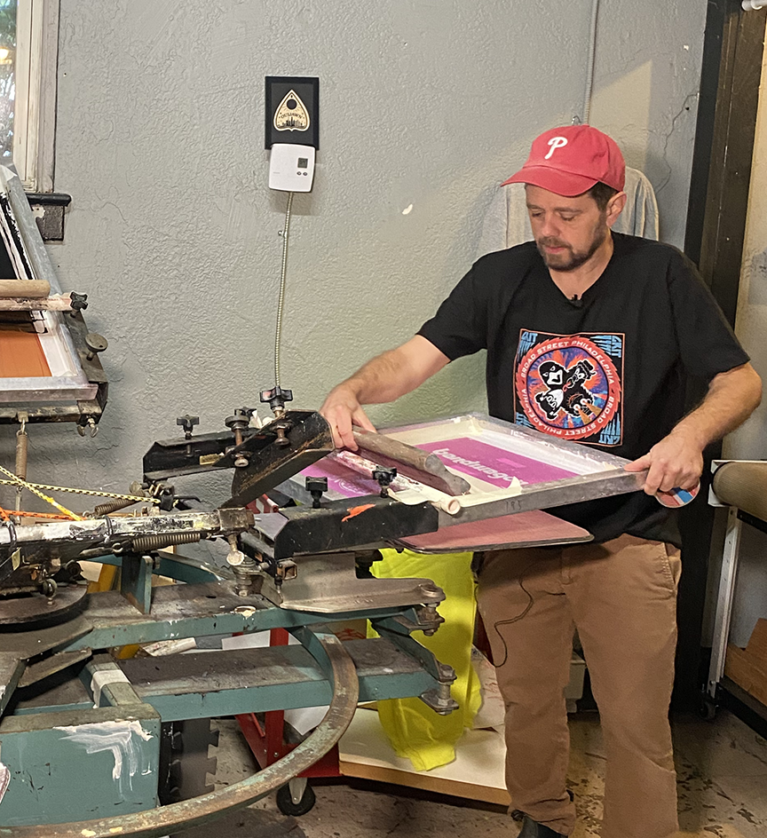 Screen printing t-shirts in Collingswood, NJ