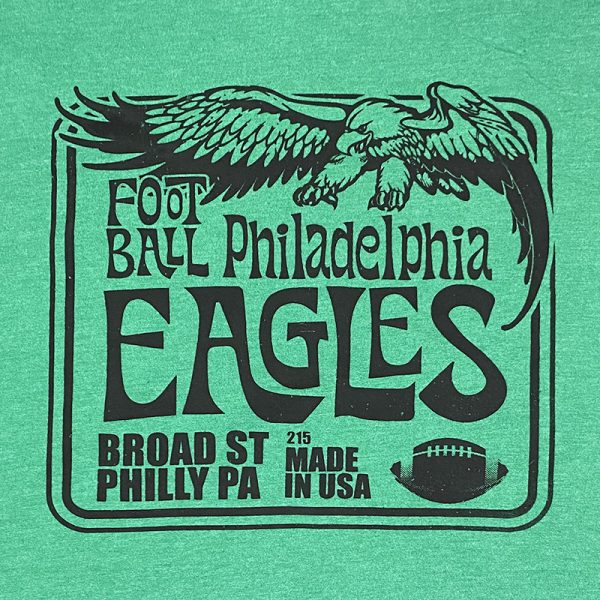 Philly musicians love this eagles football t-shirt design. It hits all the right chords!