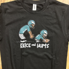 "Kelce and Hurts" t-shirt