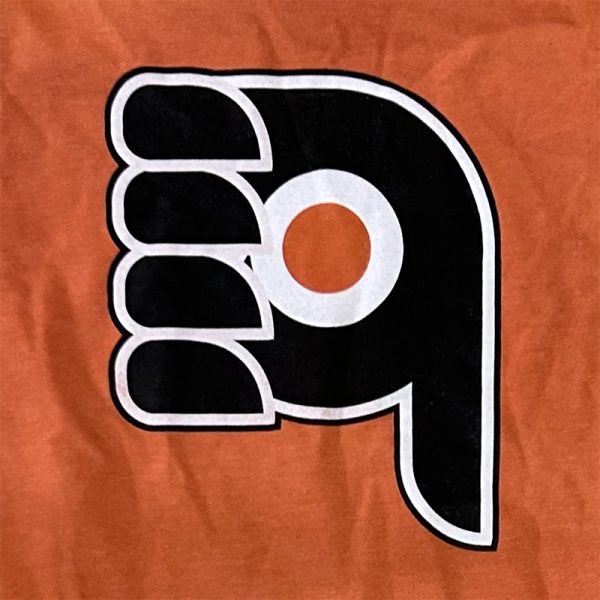 Things are gettin' kind of gritty with the Philadelphia ice hockey t-shirt. Chuck Fletcher needs one of these. | Bad Vibes Mostly is a funny t-shirt company based in Collingswood, NJ.