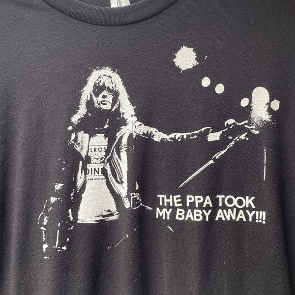 "The PPA Took My Baby Away" T-Shirt. A statement that every Philadelphian can get behind. The PPA are fucking vultures.