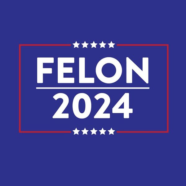Felon 2024 T-shirts - designed and printed in Collingswood, NJ.